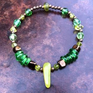 Jade Spike Bracelet